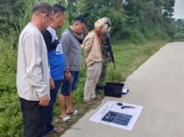 Isa ka suspek sa motornapping sa Polomolok, nadakpan sa Banwa sang Banga; pusil, granada kag ginapati nga shabu, nakumpiskar.
