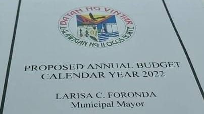 ANNUAL BUDGET VINTAR