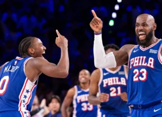 Sixers, nagballigi iti kabaroan a 4th quarter comeback iti score a 114-109