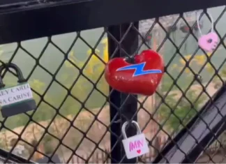 Love Lock Bridge ditoy siudad ti Laoag, pormalen a nalukatan iti publiko