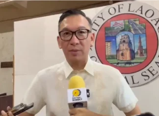 Love Lock Bridge ditoy siudad ti laoag, malukatanen inton Oktubre 19