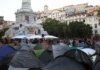 Portugese police, nangisayangkat ti clearing operation iti housing protest camps; 55 nga indibidual, naarestar