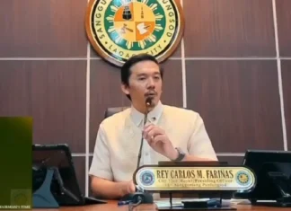 One-way traffic scheme iti paset ti McKinley Street ken Lagasca Street ditoy siudad ti Laoag, kiniddaw ni VM Fariñas