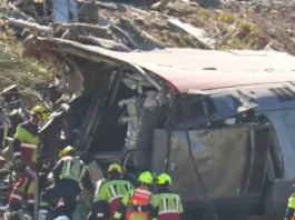 Tallo nga aldaw a panagladingit, naipatungpal idiay Spain kalpasan ti panagdinnungpar ti dua a tren a nakatayan ti 68 a tattao