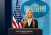 White House press secretary Katie Zacharia, nagikkaten iti puesto