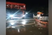 5 NGA INDIBIDUAL A NASUGATAN ITI PANAGDINNUNGPAR TI ISUZU ALTERA KEN TRAILER TRUCK ITI ILI TI CURRIMAO, NAGTALINAED DA ITI OSPITAL