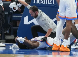 Jalen Williams ti Thunder, nagsagaba ti serious lower leg injury iti labanda kontra iti Clippers