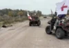 Ginasot a residente, naibakwit manipud iti Oleshky iti baet ti kaunaan a ceasefire iti Ukraine