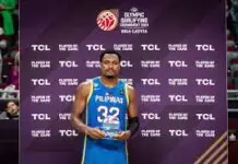 Justin Brownlee napili a All-Star Five ti FIBA Olympic Qualifying Tournament.