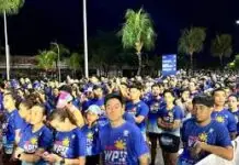 Rinibo a Pilipino nakipaset ti ‘Run for the West Philippine Sea’.