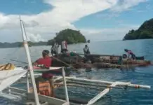 23 katao, narescue ti PCG iti dinnungpar ti motor banca ken tourist boat idiay Surigao del Sur