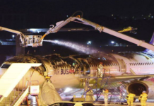 Passenger plane idiay South Korea, nauram; dagiti pasahero, napartak a naispal