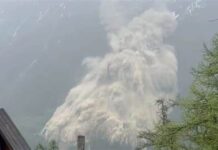 Panagregaay ti Glacier idiay Switzerland, nilamon ti intero a Swiss village