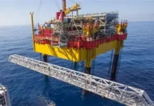 Malampaya gas project, binisita ni PBBM babaen ti fly by