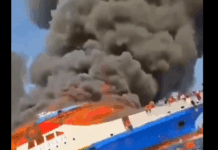 Passenger ferry idiay Indonesia, nauram; sakay na, desperado a limmagto iti baybay