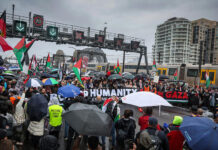 Rinibu a tattao, nakisalip iti pro-Palestinian protest idiay Australia