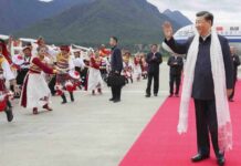 Chinese President Xi Jinping, bimmisita idiay Tibet