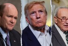 Trump, nag-walk out idiay Senado ken inawagan na a ‘GO TO HELL’ ni Senate Minority Leader Chuck Schumer