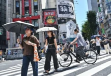Japan, nakailista kadagiti 17 heat records gapo paylaeng iti tiempo ti kalgaw