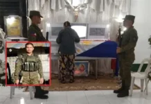 Phil. Army, nagsapata ti hustisya kasaruno ti pannakatay ti maysa a soldado iti reception ceremony