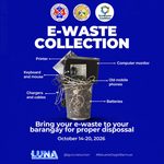E-WASTE COLLECTION DRIVE, IAL-ALLUKOY TI LGU LUNA