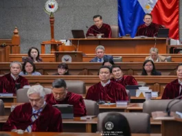 Senator-judges, bimwelta kenni Vice President Sara gaputi akusasyon a maus-usar ti 2027 budget para iti impeachment conviction
