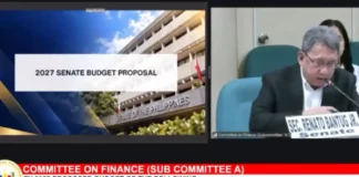 Gakat a P7.7-bilyon budget ti senado para iti tawen 2027, pasado iti senate committee on finance