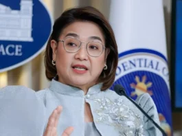 Claire Castro, agtalinaed latta a kas Palace Press Officer