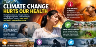 Climate change, rumbeng a maideklara a global health emergency – researchers