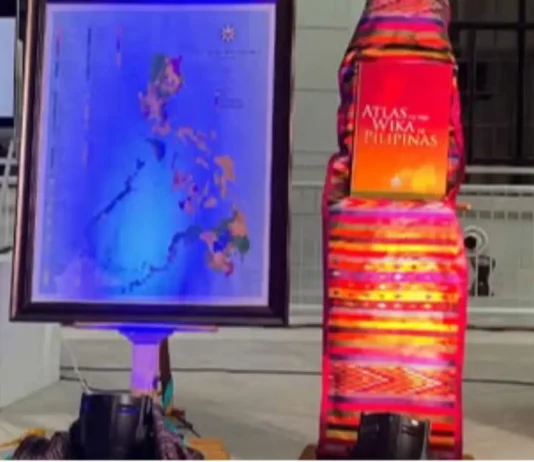 Komisyon sa Wikang Filipino, inyuswat iti mapa ken atlas dagiti lengguahe ditoy Pilipinas
