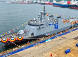 Maikatlo nga offshore patrol vessel ti Philippine Navy, naiyuswat sadiay South Korea