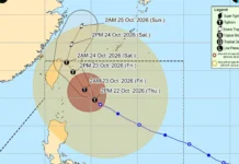 Bagyo Rosal, kimmapsot iti kategorya a Typhoon; Signal No. 2, nakaibayog pay laeng idiay Batanes ken Babuyan Islands