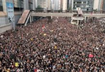 Nagkapirang pigpapadarang face mask asin helmet sa HK protesters, pig-uulang?