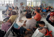 1,200 na pasahero stranded sa mga pantalan sa Bicol dahil sa epekto ng bagyong Amang