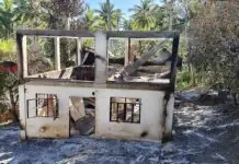 Bahay ng dating komedyanteng si ”Mura” natupok ng apoy sa Ligao City, Albay