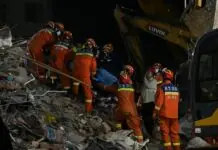 4 gadan makalihis na magaba an parte kan sarong establishimento sa China