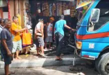 Apat sugatan matapos makaladkad ng truck ang isang tricycle Donsol accident
