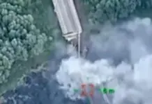 Ukraine napasabog an ika-duwang tulay sa Kursk region kan Russia bridge in Russia