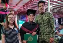 Masbate 1st Provincial Mobile Force Company, nagin susi sa pagtatapos sa kolehiyo kan sarong joven Masbate 1st PMFC scholar