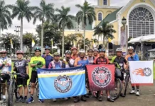 Grupo ng mga siklista, nagbisekleta mula Tabaco City patungong Naga City para sa debosyon sa Inang Peñafrancia United Tabaco Cycling Community devotion to Our Lady of Peñafrancia