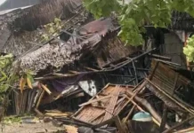 Catanduanes PDRRMO kinumpirmar na dakol na mga kaharungan an naapektaran kan buhawi sa Caramoran Buhawi sa Catanduanes