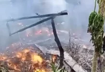 Bahay, natupok ng apoy sa Panganiban, Catanduanes Fire incident in Panganiban