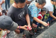 Super typhoon Reming Survivors sa Albay, nagtipon sa isang misa at nagtirik ng kandila kasabay ng ika-18 taon anibersaryo