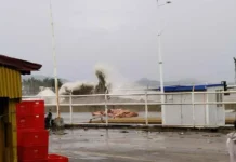 Epekto ng Super Typhoon Pepito nararanasan na sa Catanduanes; total shutdown ng kuryente sa lalawigan isinagawa na rin