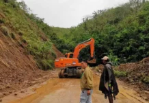Landslides sa banwaan kan Baras, na-clear na alagad padagos na pigpapa alerto an publiko landslide in Baras Catanduanes