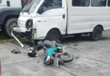 Saro gadan makalihis magbanggaan an motor asin van sa banwaan kan Daraga, Albay