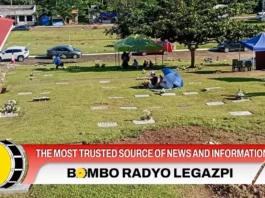 BFP Legazpi, preparado na para sa Undas 2026
