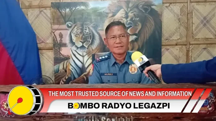 Albay PPO Director Police Col. Noel Nuñez