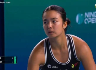 Alex Eala laog na sa ikaduwang round kan Ningbo Open