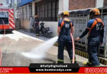 BFP Albay, tapos na an flushing operation huli sa ashfall kan Mayon
